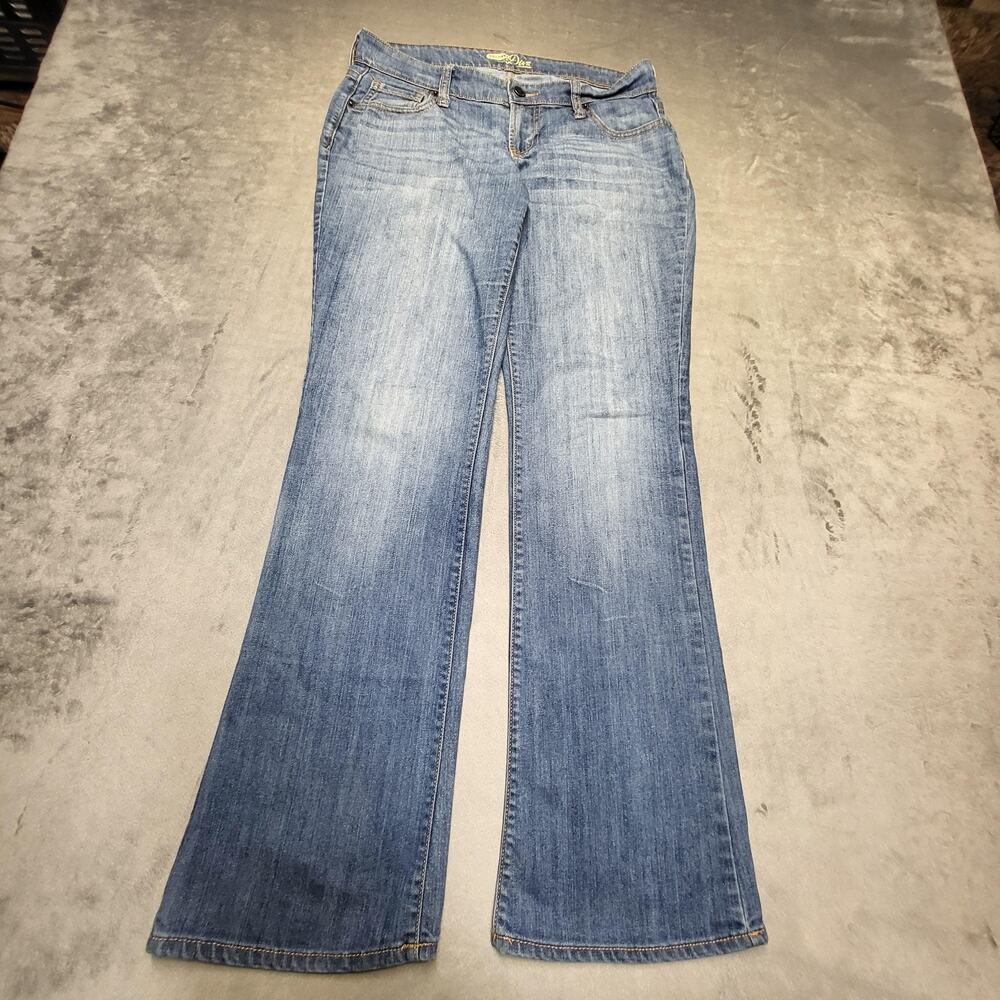 Old Navy Jeans Womens 2 Petite Blue Bootcut Light Wash Stretch 5-Pocket
